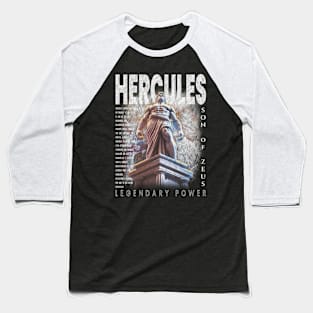 Hercules vintage grunge graphic Deaign Baseball T-Shirt